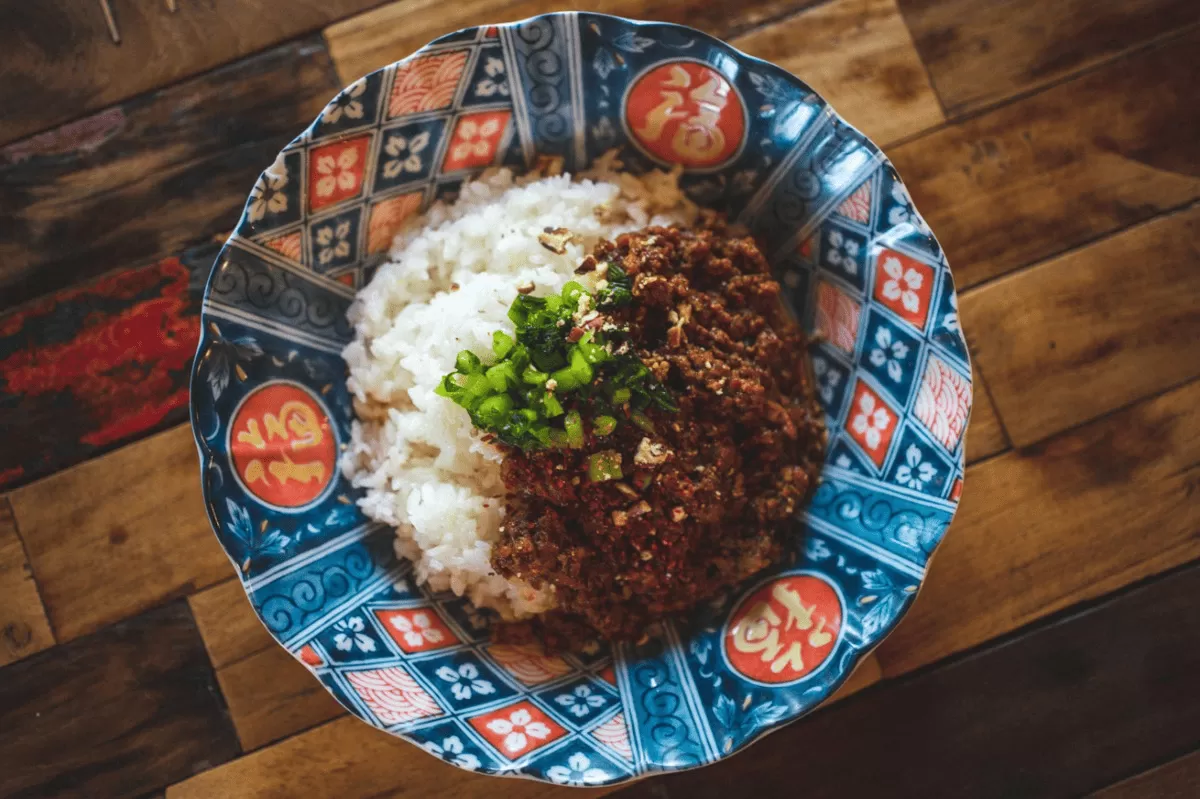 ラム麻婆ご飯