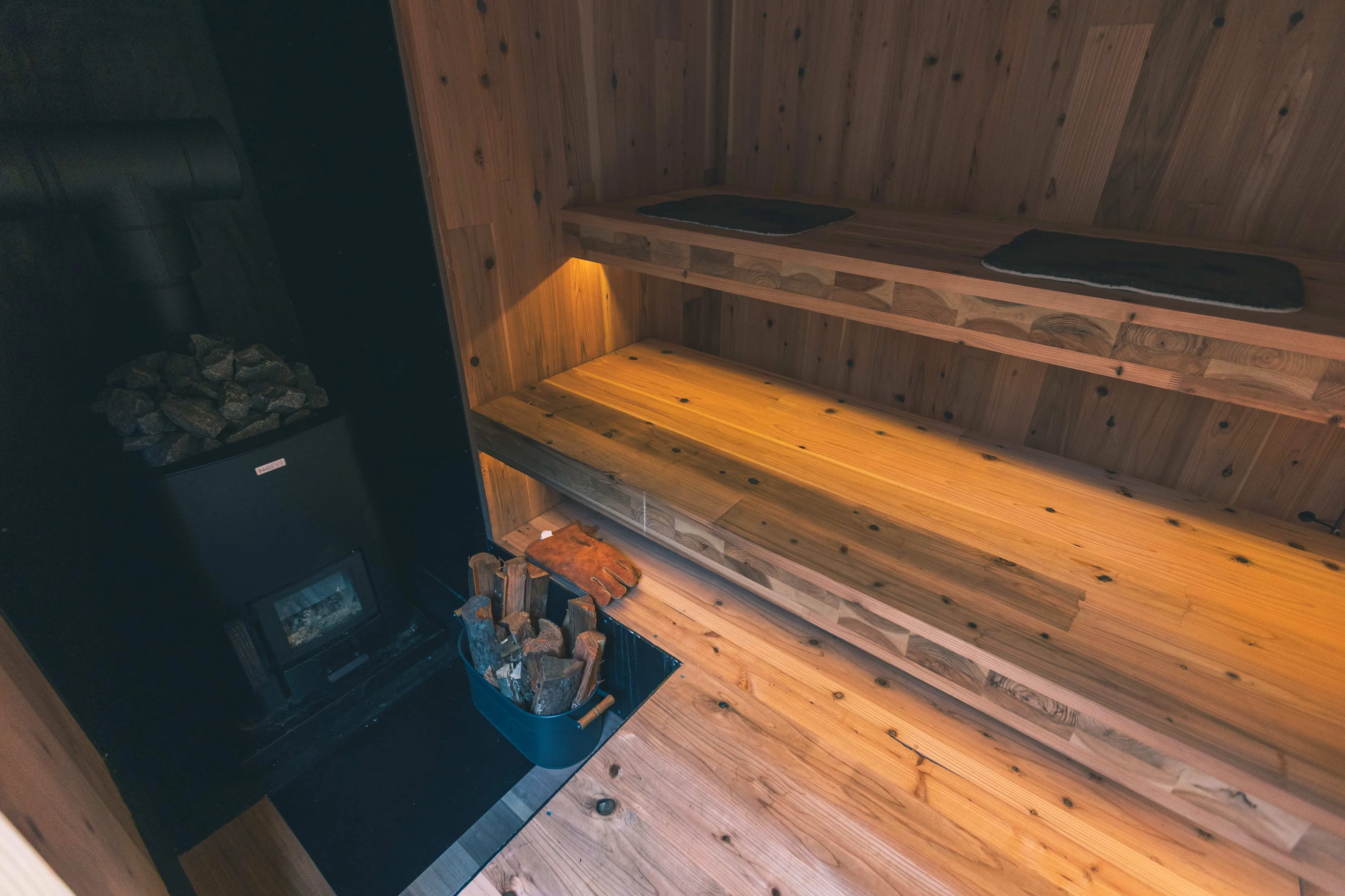 Experience ultimate relaxation in a private sauna
