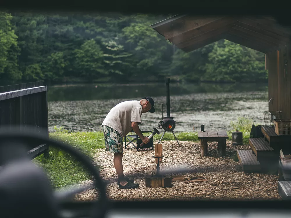 自然だけを感じる滞在