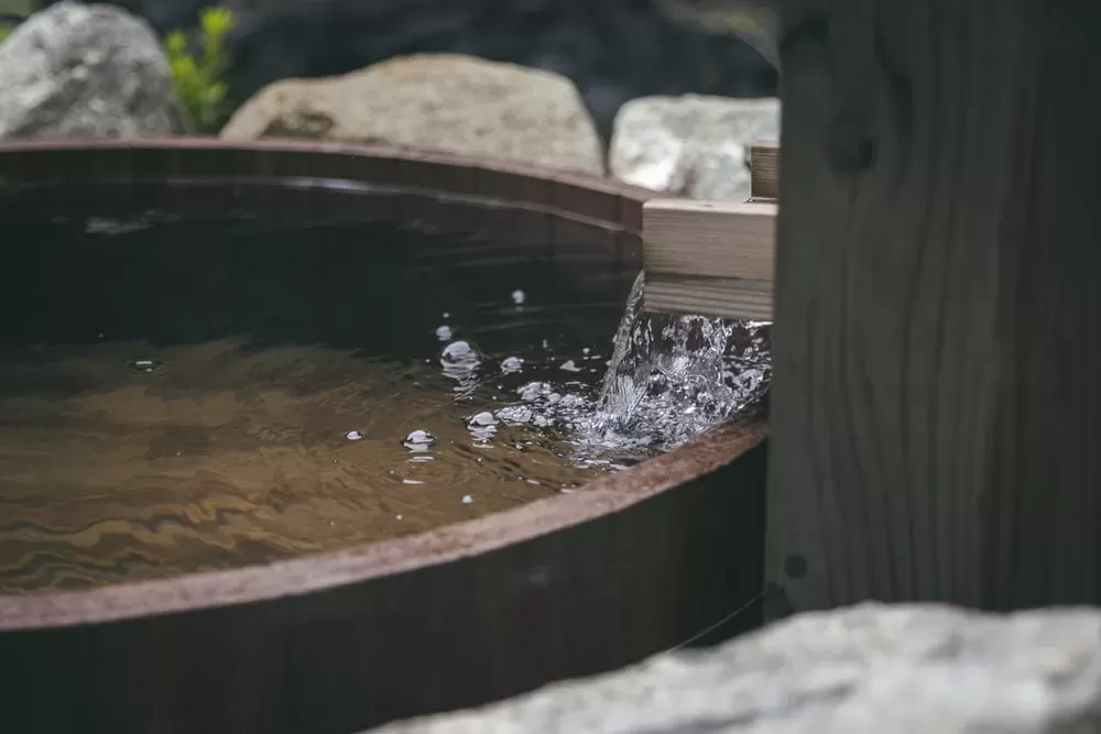 全室に温泉露天風呂
