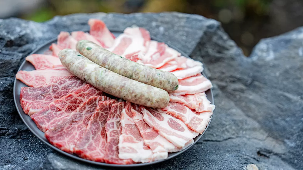 オプション：信州の恵み BBQセット
